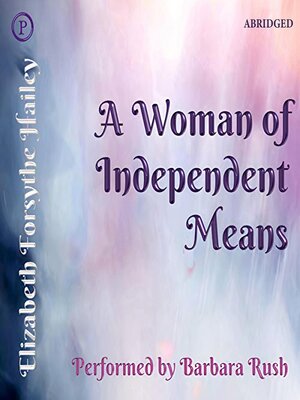 cover image of A Woman of Independent Means
